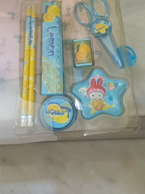 School set Lemon in pouch new
