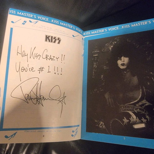 KISS Crazy fanzine used, March 1989