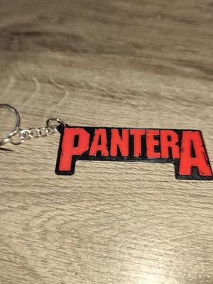 Pantera Collectible Keychain new, 3D logo design