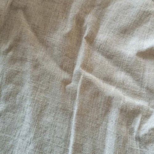 Linen mini dress halter size S new, beige