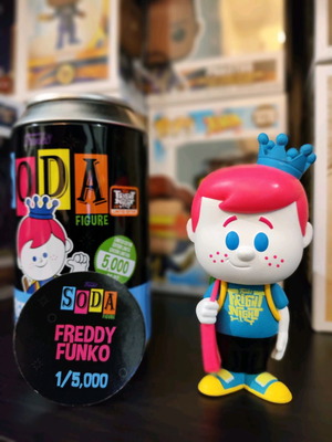 Funko Pop Freddy Funko Black Light 1/5000 new