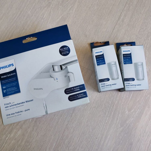Philips water purifier with 3 filters like new