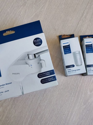 Philips water purifier with 3 filters like new