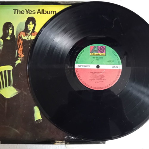 Yes The Yes Album vinyl record used 33 rpm