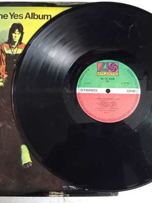Yes The Yes Album vinyl record used 33 rpm