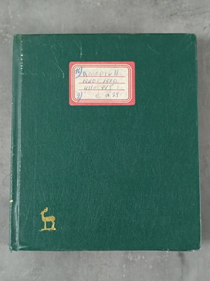 American stamp collection used, mostly sealed, with album