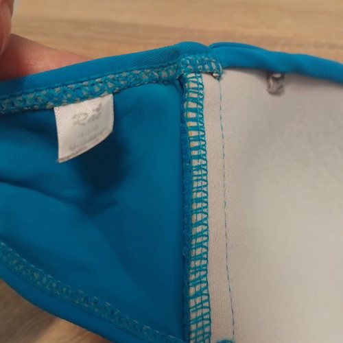 Acne Studios strapless swimsuit like new, blue, size M