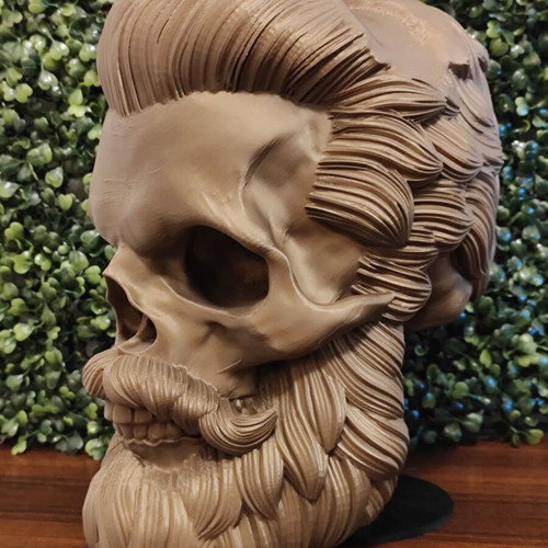 Gamer Skull headset stand new, 3D printed support