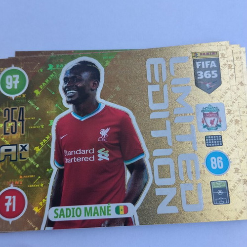 Panini FIFA 365 2021 Limited Edition Card Mane in Excellent Condition