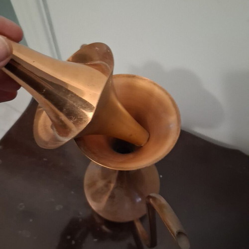 Copper decorative jug like new, height 27 cm
