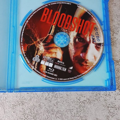 Bloodshot Blu-ray like new, action adventure with subtitles