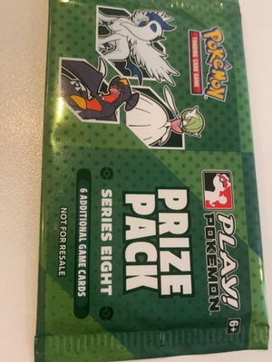 Pokemon Prize Pack Series Eight like new