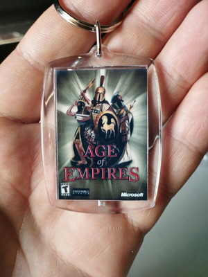 Age of Empires acrylic keychain