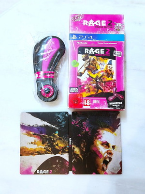 Rage 2 Deluxe Edition σαν καινούργιο με steelbook και Wingstick