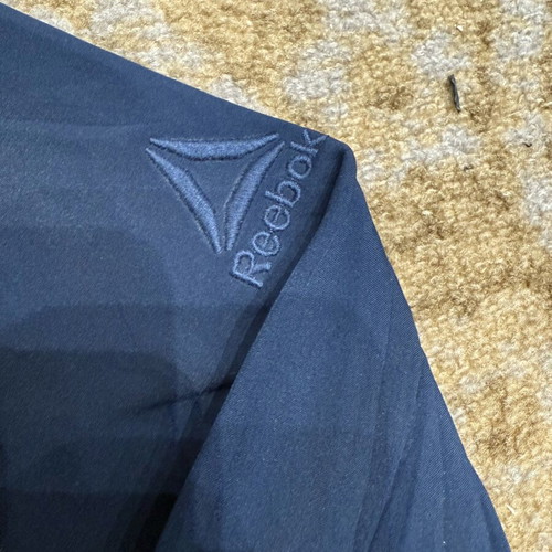 Reebok Hanorac Fleece Like New, Navy Blue, Size M