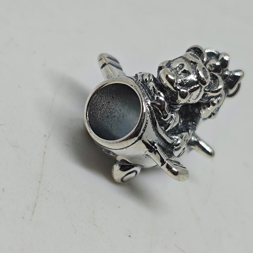Mickey and Minnie Love Disney S925 Silver Charm like new