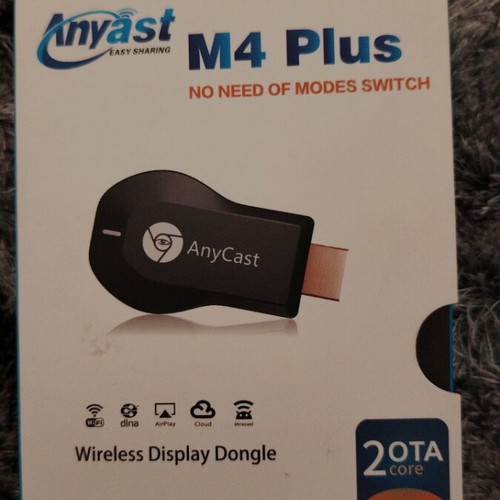 Wireless Display Donge M4 Plus new AnyCast Google Wifi Airplay Cloud Miracast