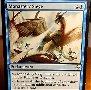Monastery Siege. Fate Reforged. Magic the Gathering