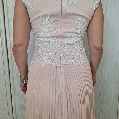 Long formal pleated dress Access like new