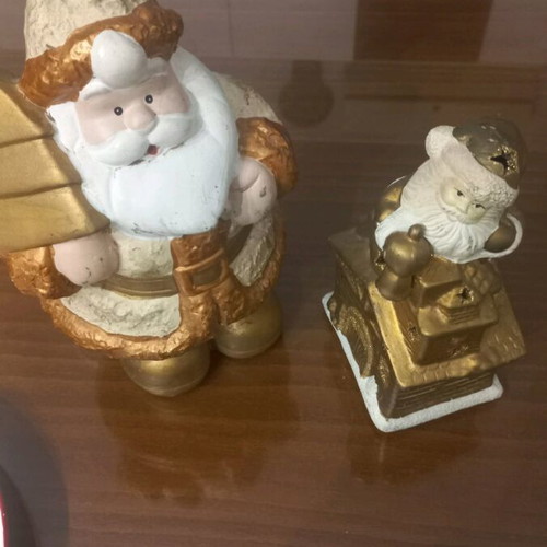 Christmas decorations used, set of 7 pieces