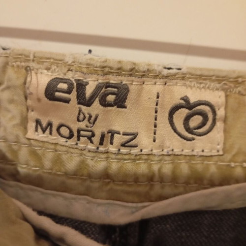 Mini denim skirt Eva by Moritz like new, with cargo pockets