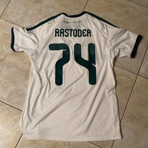 Match worn jersey from the game against Paksi, used, authentic