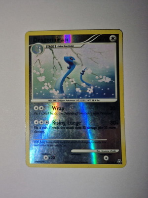 Dragonair LV31 LA 52 Reverse Holo Pokémon Card like new