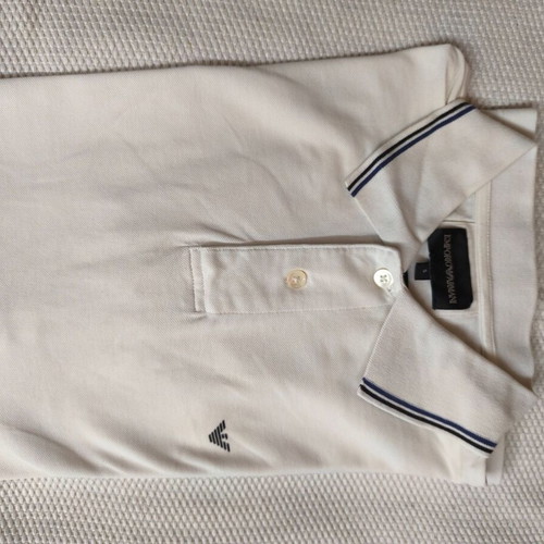 Emporio Armani Polo Shirt white small and large like new