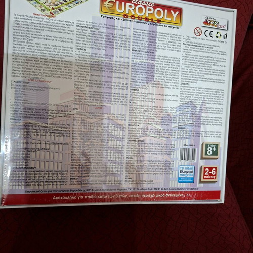 Classic Europoly Double new from Toy Land