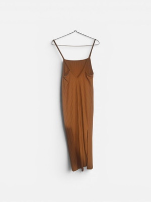 Bershka yellow dress small, fitted, new