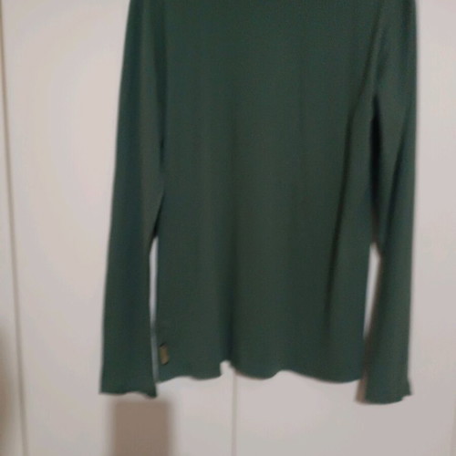Armani Jeans long-sleeve shirt used, green, XXL