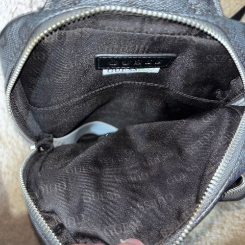 Guess crossbody bag like new, black and gray