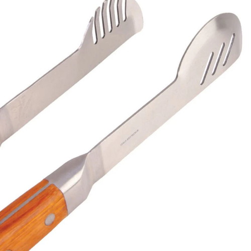 Luxury BBQ set 23 pieces new with wooden handles in carrying case