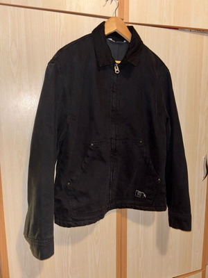 Men's denim jacket Zara black size M like new