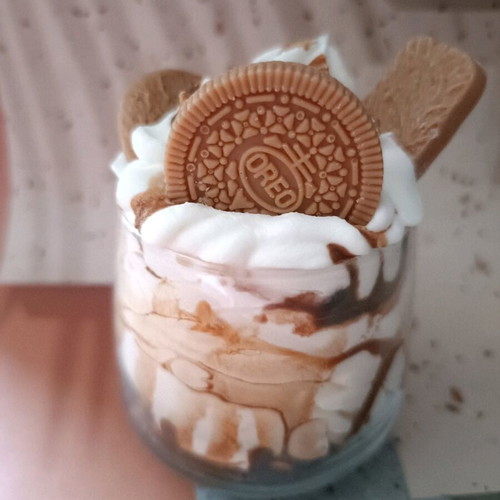 Biscoff Lotus Plant-Based Candle 270gr with Cozy Vibes