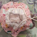 Children's pink hat size 50