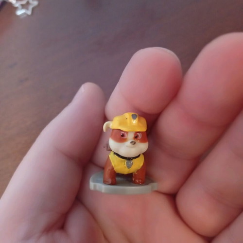 Rubble figure from Paw Patrol like new