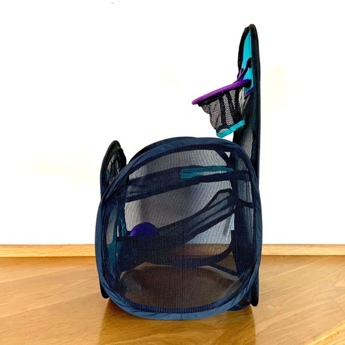 Playhut Sharper Image fold-up portable desktop basketball used