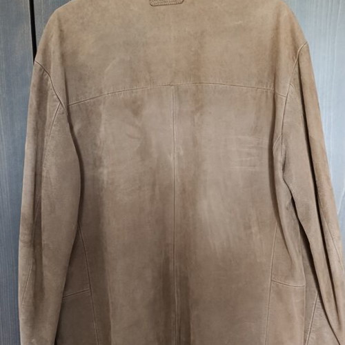 Marlboro Classics leather jacket beige XXL like new