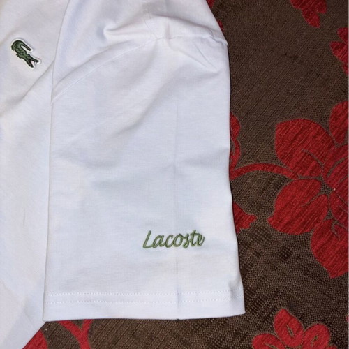 Lacoste t-shirt size L new, white