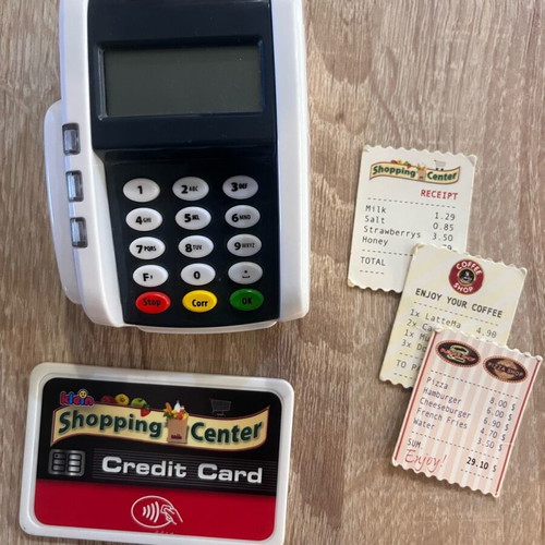 Children's POS terminal used with sound and light