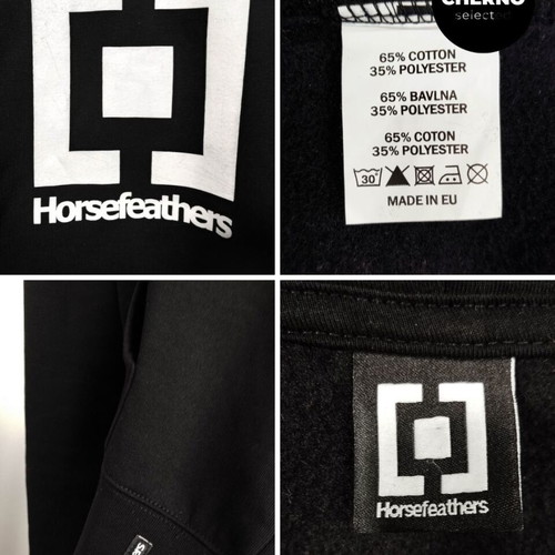Horsefeathers Leader Hoodie like new, size L, black