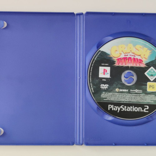 Crash of the Titans PS2 game used