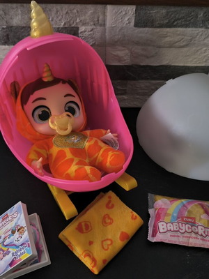 Κούκλα Babycorns με κούνια