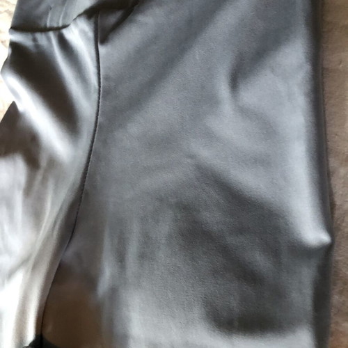 Women's leggings size S new, with elastic bottom, blue