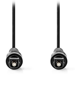 Оптичен кабел NEDIS CAGL25000BK20 TosLink мъжки 2м черен