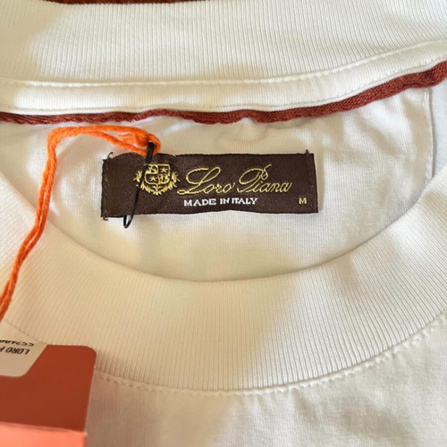 Loro Piana Ray T-shirt, white, size M