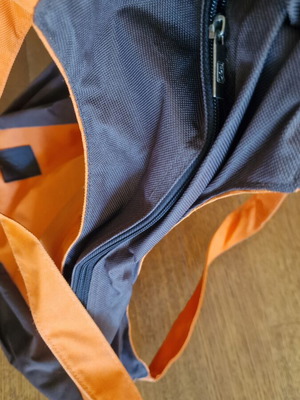 Shoulder bag brown and orange like new