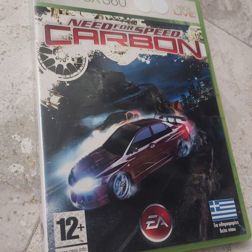 Need For Speed Carbon Xbox 360 σαν καινούργιο, αγγλική έκδοση με manual