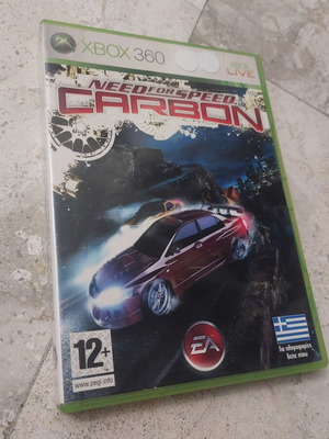 Need For Speed Carbon Xbox 360 σαν καινούργιο, αγγλική έκδοση με manual